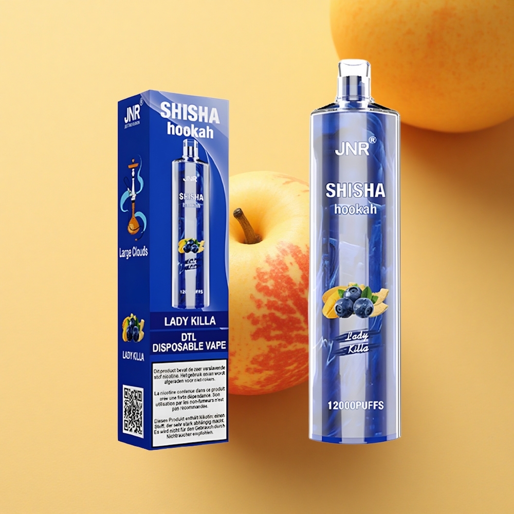 JNR Shisha Hookah 12000 Gospa Ubijalka 750mAh 24ml 0.6 Ohm