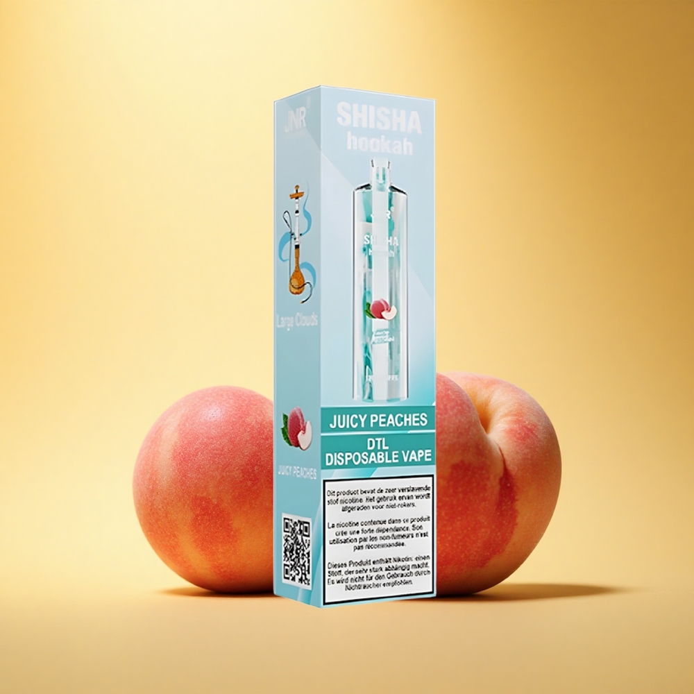 JNR Shisha Hookah 12000 Sočne Breskve 750mAh 24ml