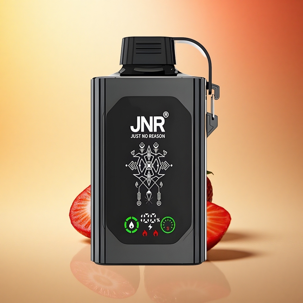 JNR Shisha Hookah Box 20500 Jagodni Led z HD zaslonom in 25ml tekočine