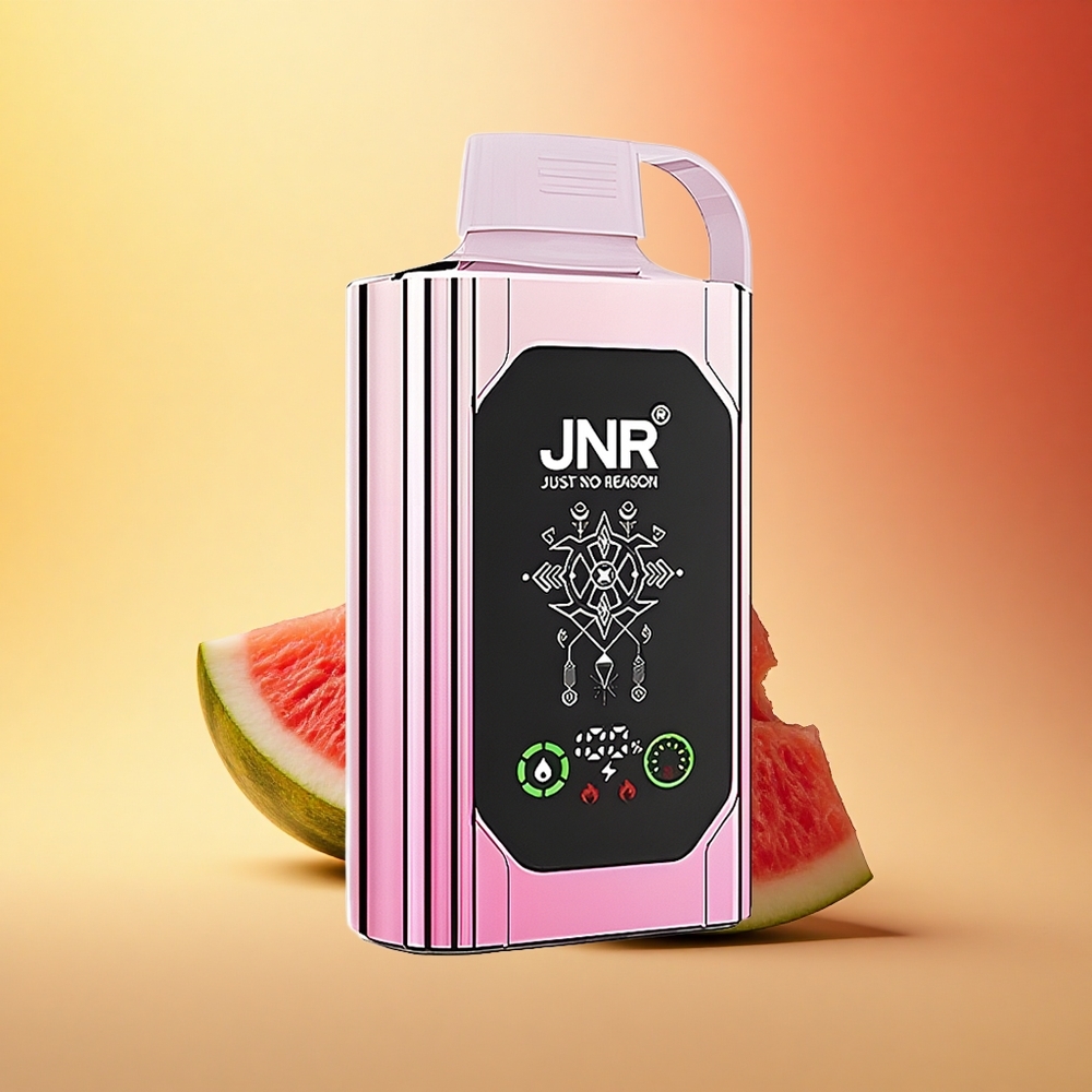 JNR Shisha Hookah Box 20500 Češnjeva Lubenica Zamrzitev z HD Prikazom in 25ml E-tekočino