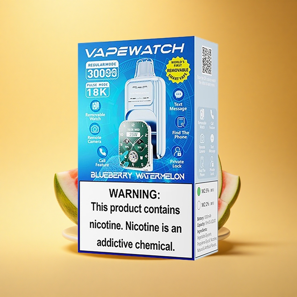 JNR VapeWatch 30000 Borova lubenica DualMesh 19mL 1000mAh