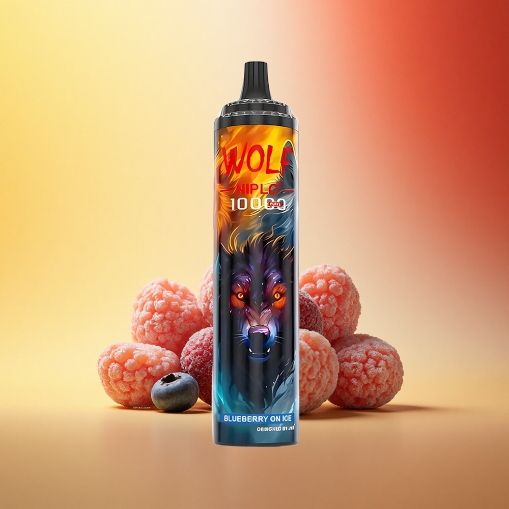JNR Wolf Niplo 10000 Borovnica Na Ledu 20ml 650mAh