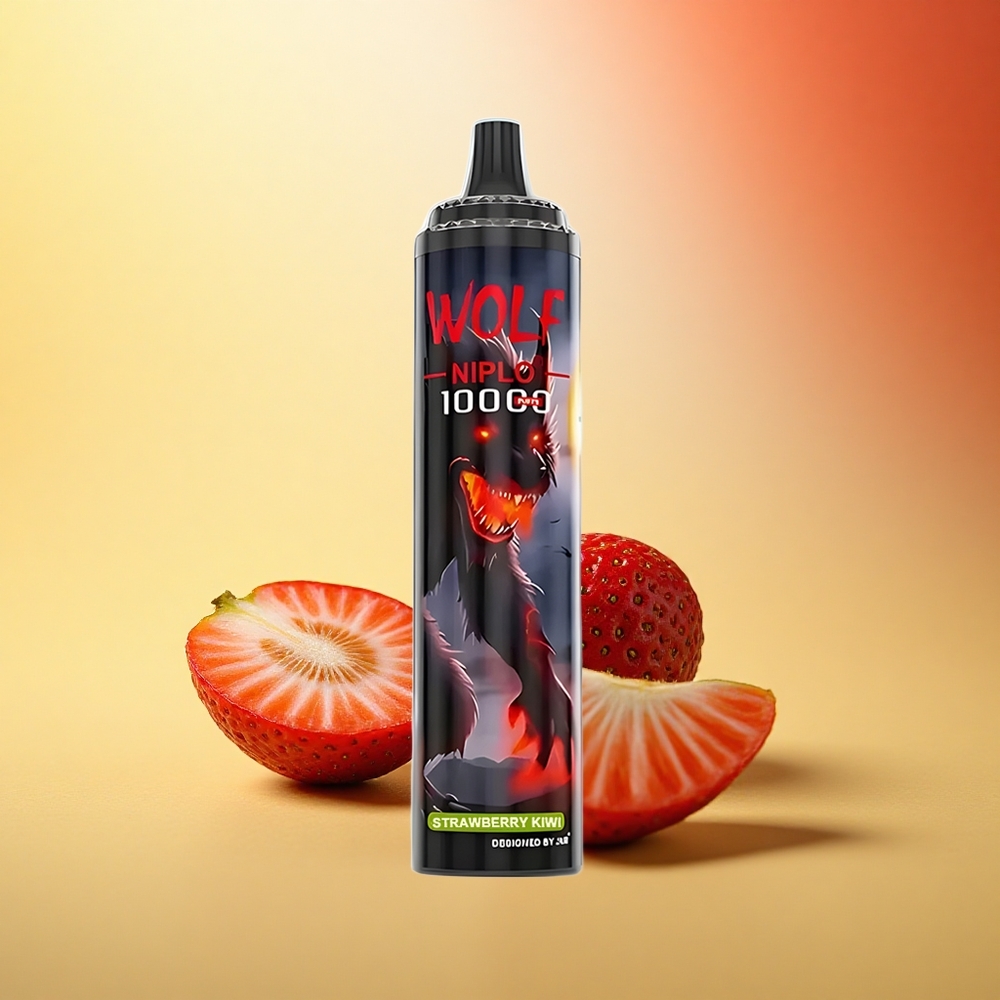 JNR Wolf Niplo 10000 Jagoda Kivi 20ml 650mAh Type-C