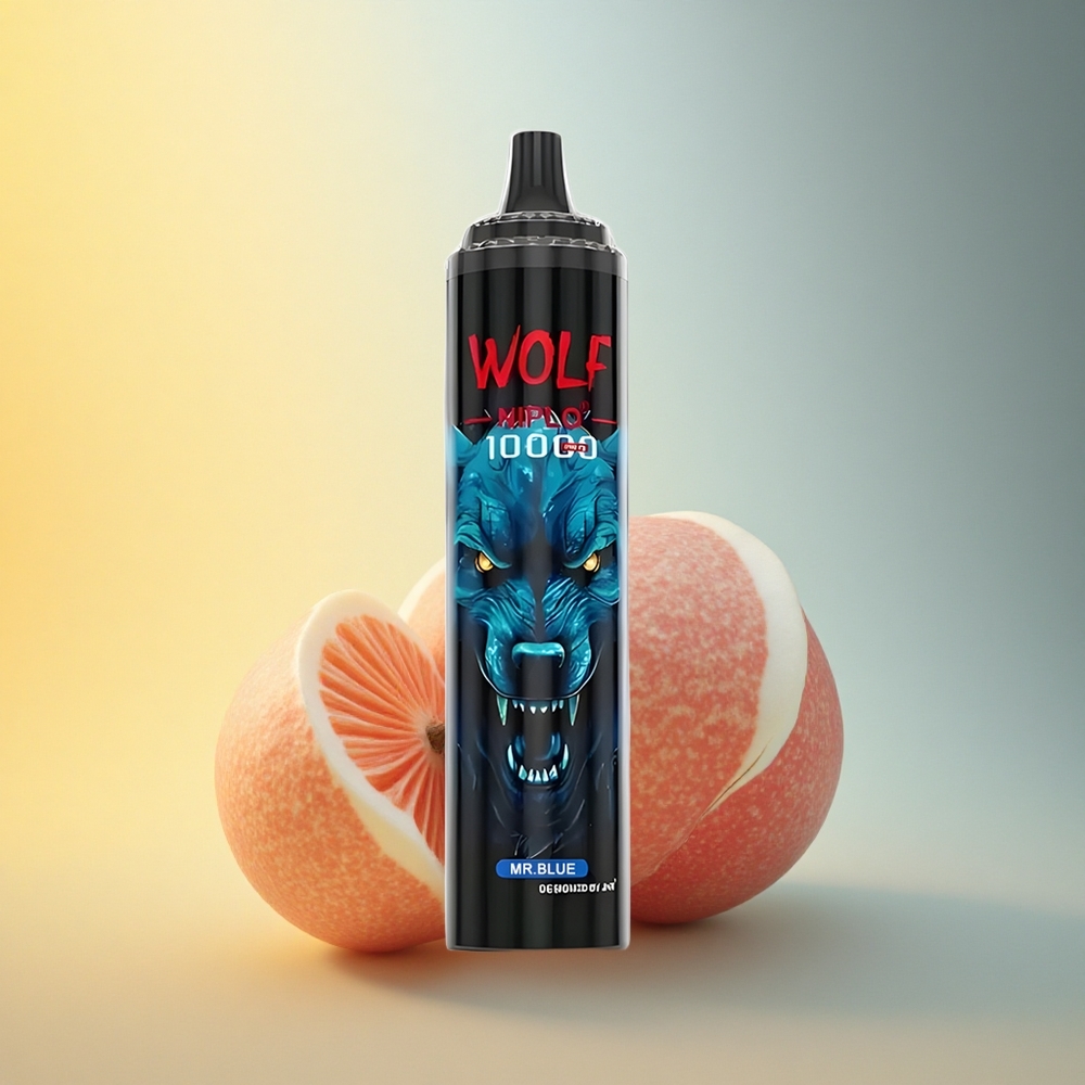 JNR Wolf Niplo 10000 Modri 10000 Pufov 20ml 1.0 Ohm