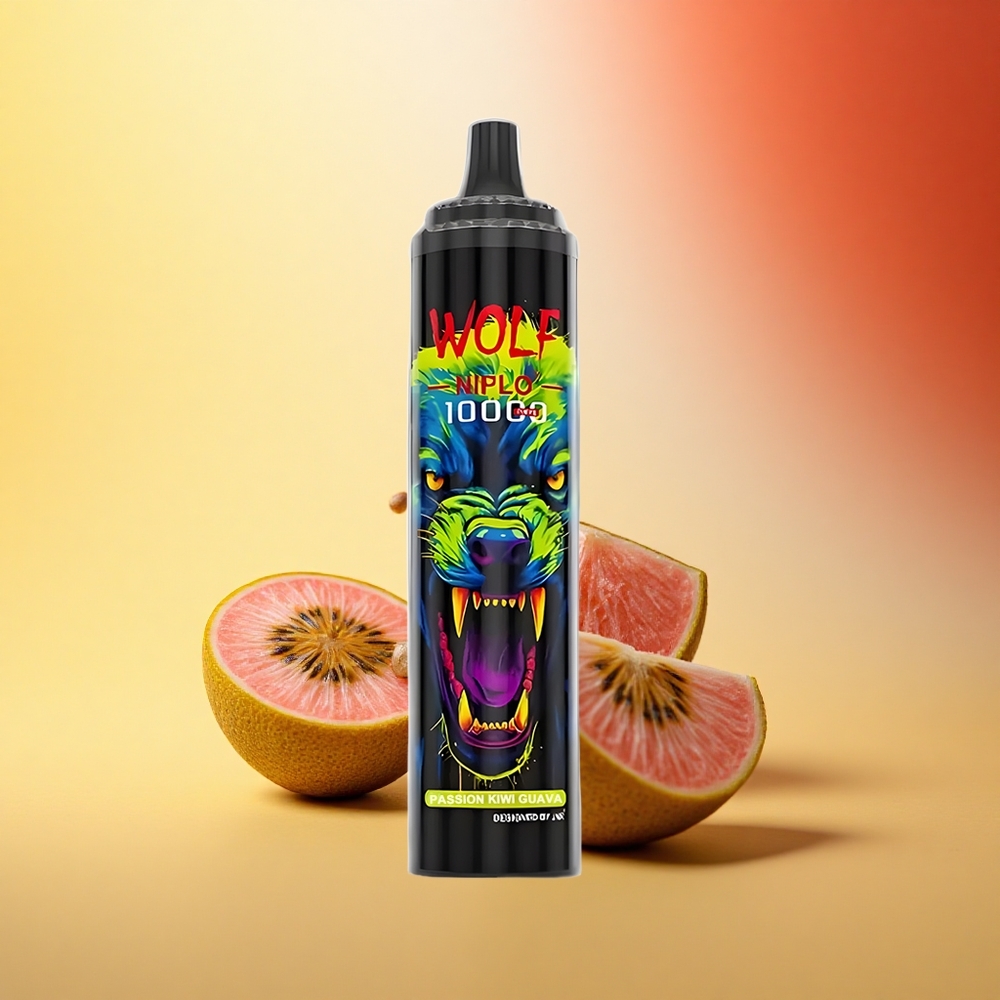 JNR Wolf Niplo 10000 Strastni Kivi Guava 20ml 650mAh Type-C