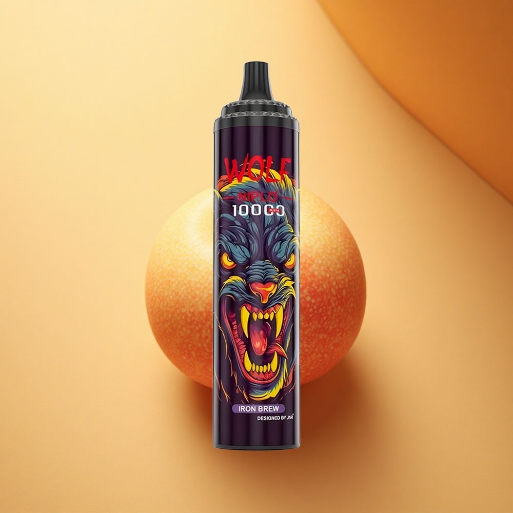 JNR Wolf Niplo 10000 Železna Pijača 20ml 1.0 Ohm Type-C