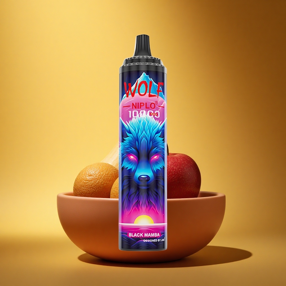 JNR Wolf Niplo 10000 Črna Mamba 20ml 1.0 Ohm