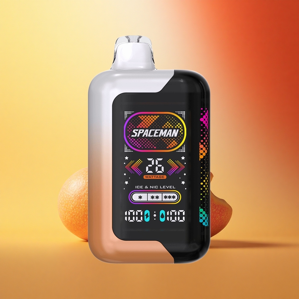 SMOK SPACEMAN SP40000 Puffs Kislo Mango Medena Rosa 1000mAh 20ml