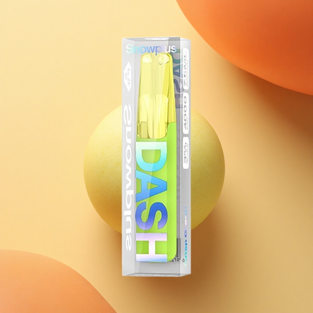 Snowplus Dash 4000 Puffs Hrščkova Zelena Keramika 530 mAh