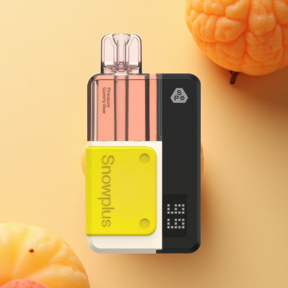 Snowplus Swift 15000 Puffs Pod Kit Ananasni Medvedek Gumi Dual Mesh 1000mAh 2+10ml