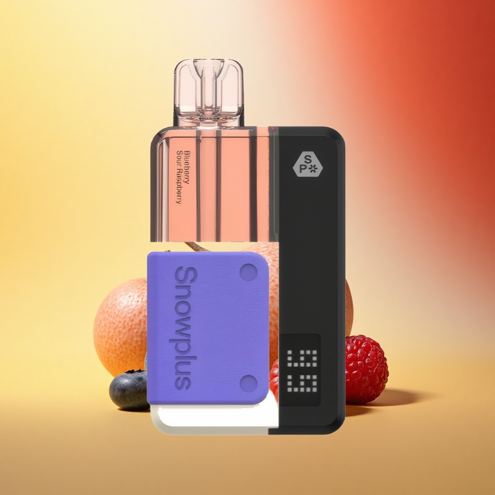 Snowplus Swift 15000 Puffs Pod Kit Borova Jagoda Kisla Malina Dual Mesh 1000 mAh