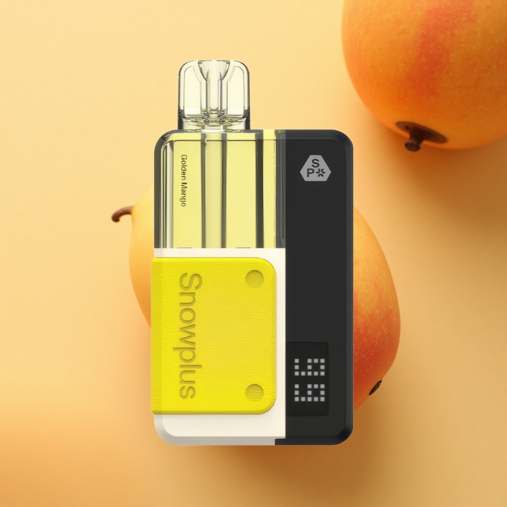 Snowplus Swift 15000 Puffs Pod Kit Zlati Mango Dual Mesh 10ml Mini