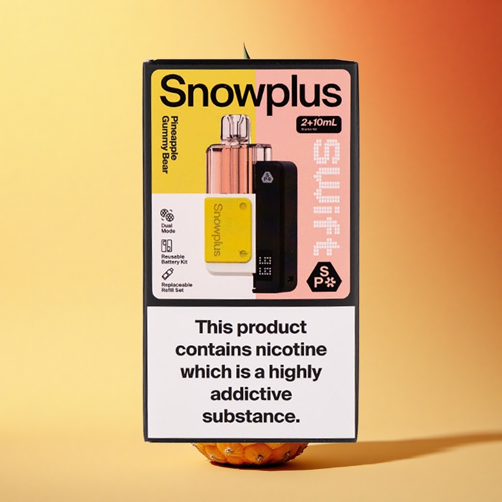 Snowplus Swift 5000 Puffs Ananasni Gumijasti Medved Dual Mesh 1000 mAh