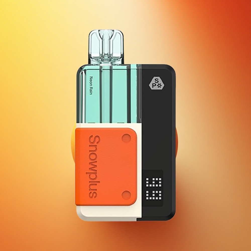 Snowplus Swift 5000 Puffs Dvojna Mreža Neon Dež 10 ml