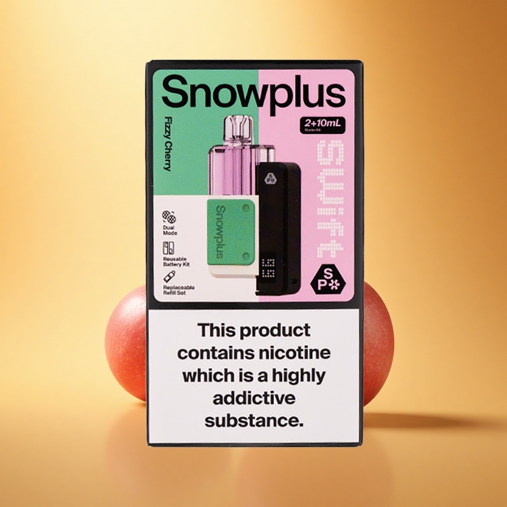 Snowplus Swift 5000 Puffs Šampanjsko Češnjevo z Dual Mesh in 1000 mAh