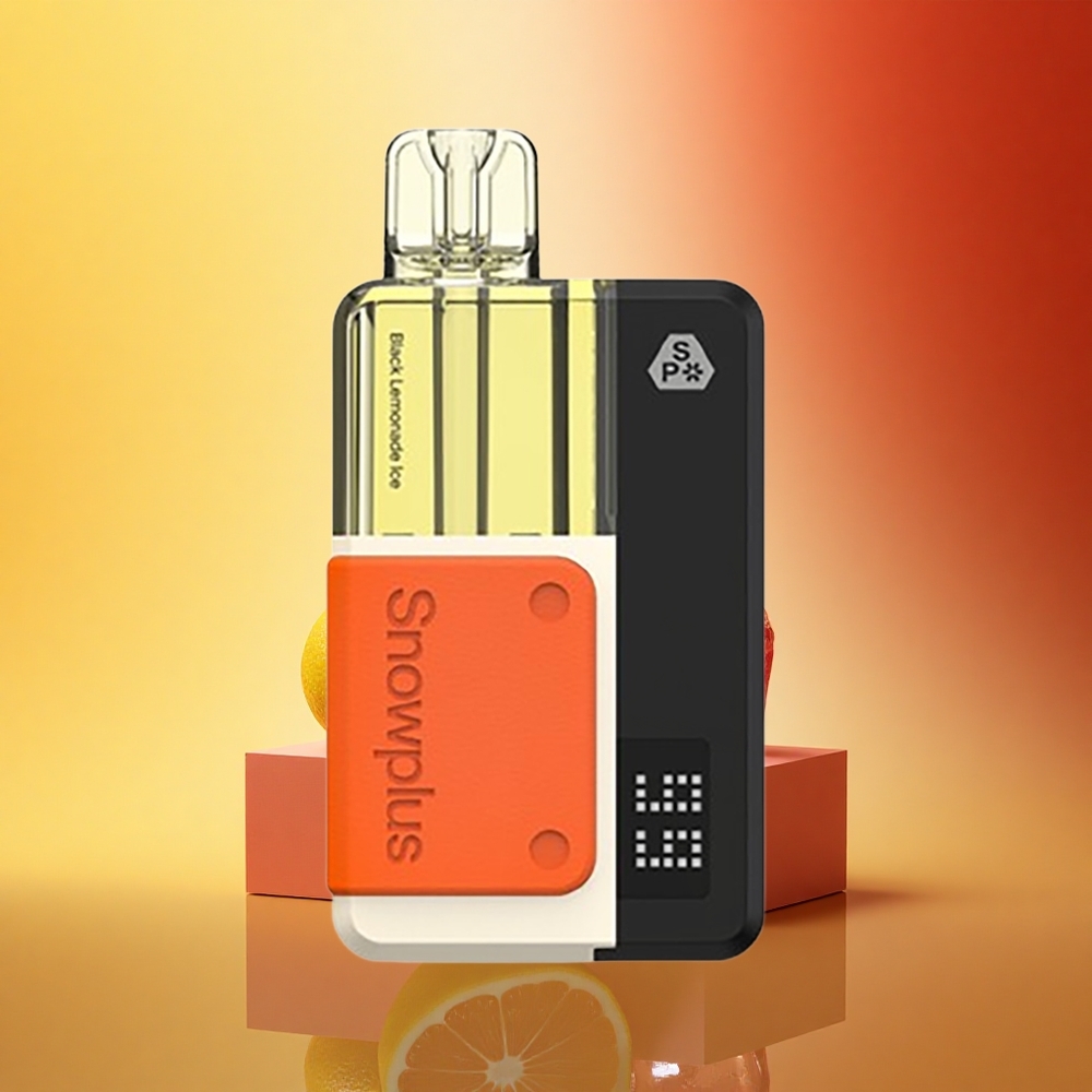 Snowplus Swift 5000 Puffs Črna Limonada Led z 43 mm in 1000 mAh