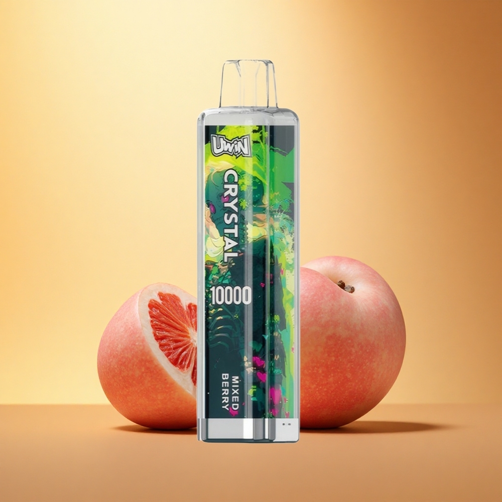 Uwin Crystal 10000 Puffs Mešane Jagode RGB Kristal Hitro Polnjenje