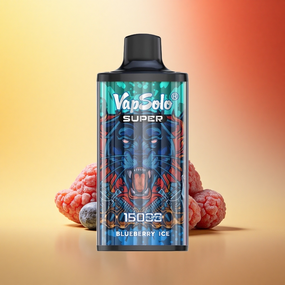 Vapsolo Super 15000 Puffs Borovični Led z 40ml in 850mah