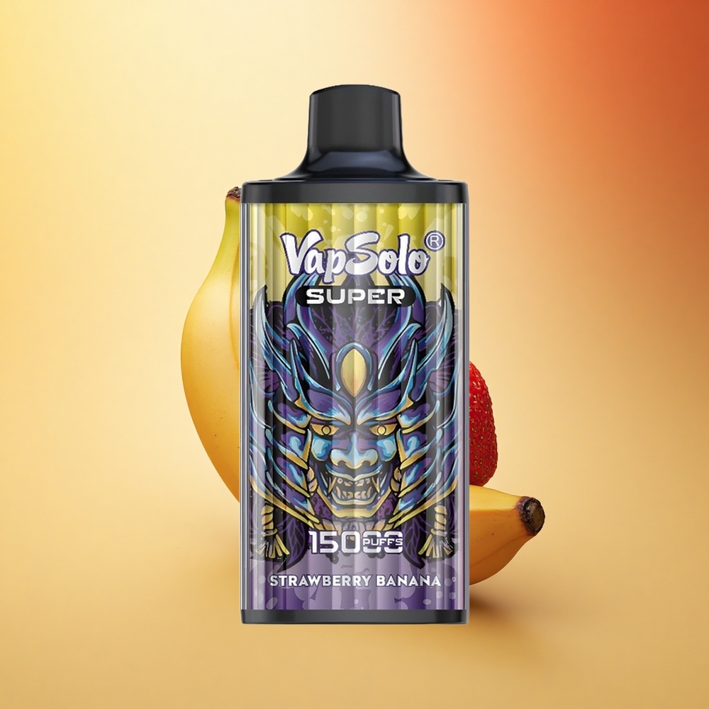 Vapsolo Super 15000 Puffs Jagoda Banana 40ml 850mah