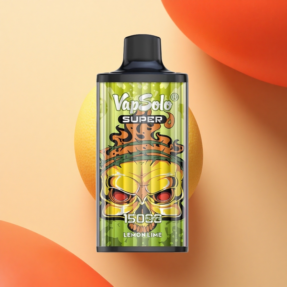 Vapsolo Super 15000 Puffs Limona Limeta 40ml Type-C 850mah