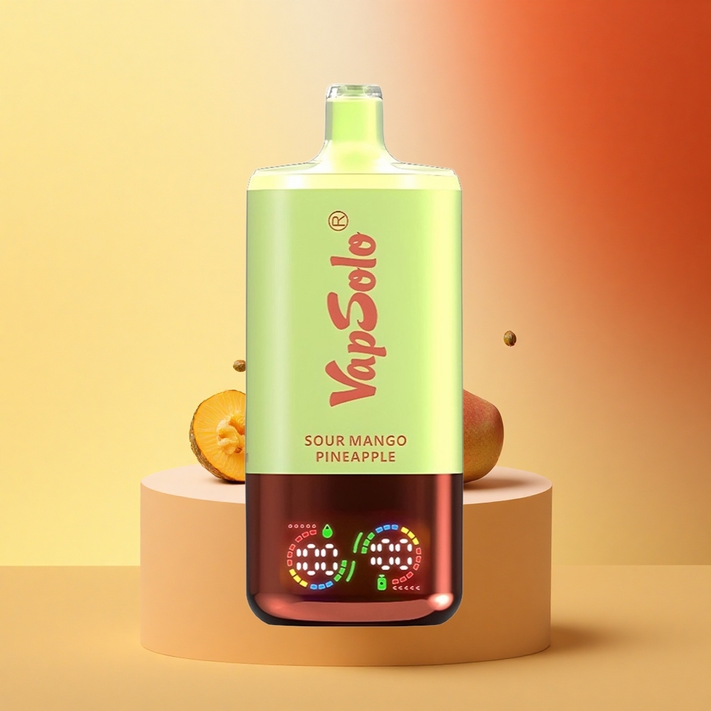 Vapsolo Triple 30000 Puffs Kislo Mangovo Ananas 40ml 3Rezervoar Type-C