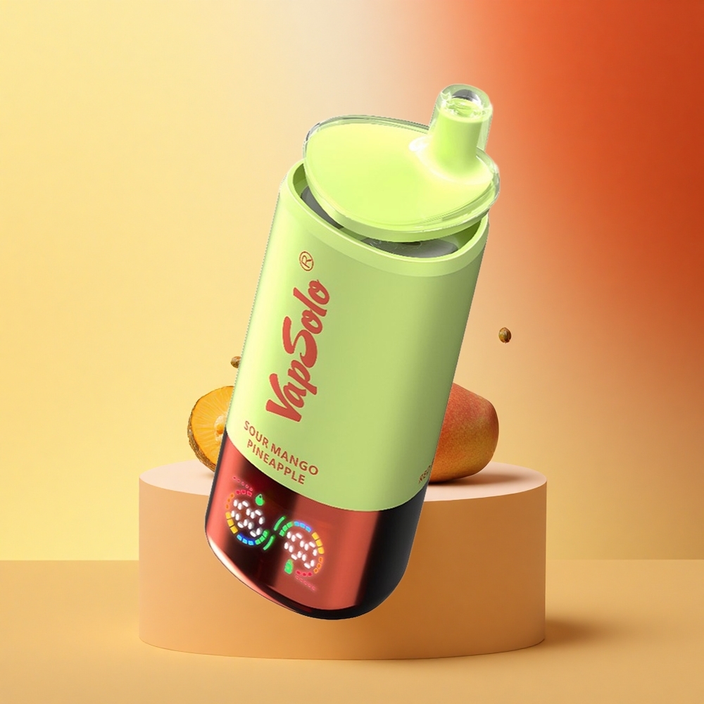 Vapsolo Triple 30000 Puffs Kislo Mangovo Ananas 40ml 3Rezervoar Type-C