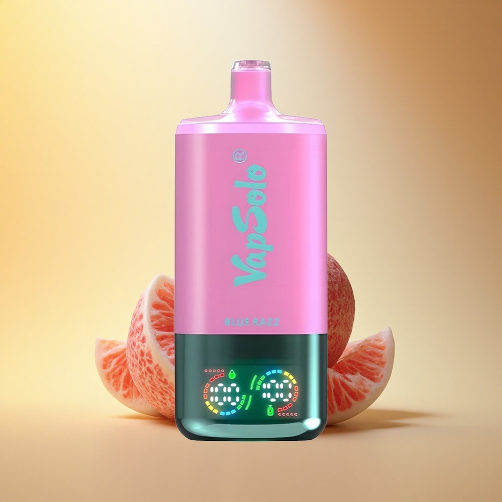 Vapsolo Triple 30000 Puffs Modra Malina 30000 Puffov Tip-C 40ml