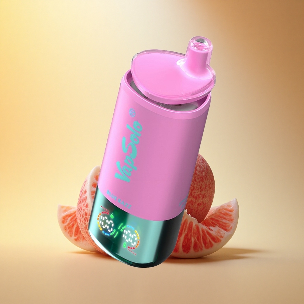 Vapsolo Triple 30000 Puffs Modra Malina 30000 Puffov Tip-C 40ml