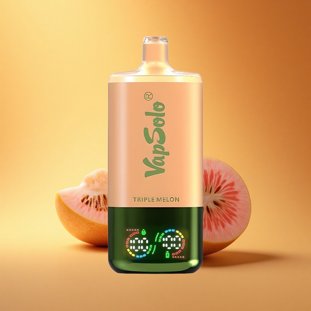 Vapsolo Triple 30000 Puffs Trojni Melon 40ml Type-C