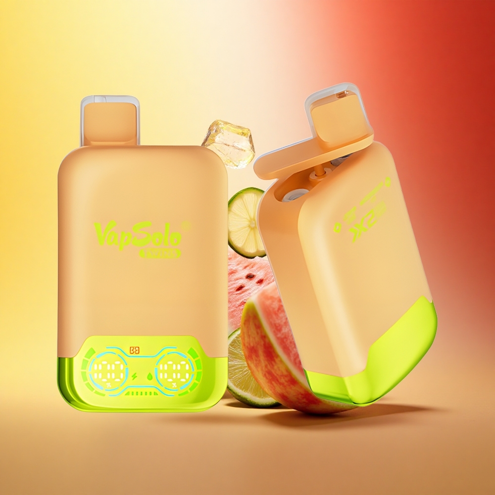 Vapsolo Twins 20000 Puffs Limeta Lubenica Led z 40 ml in Type-C