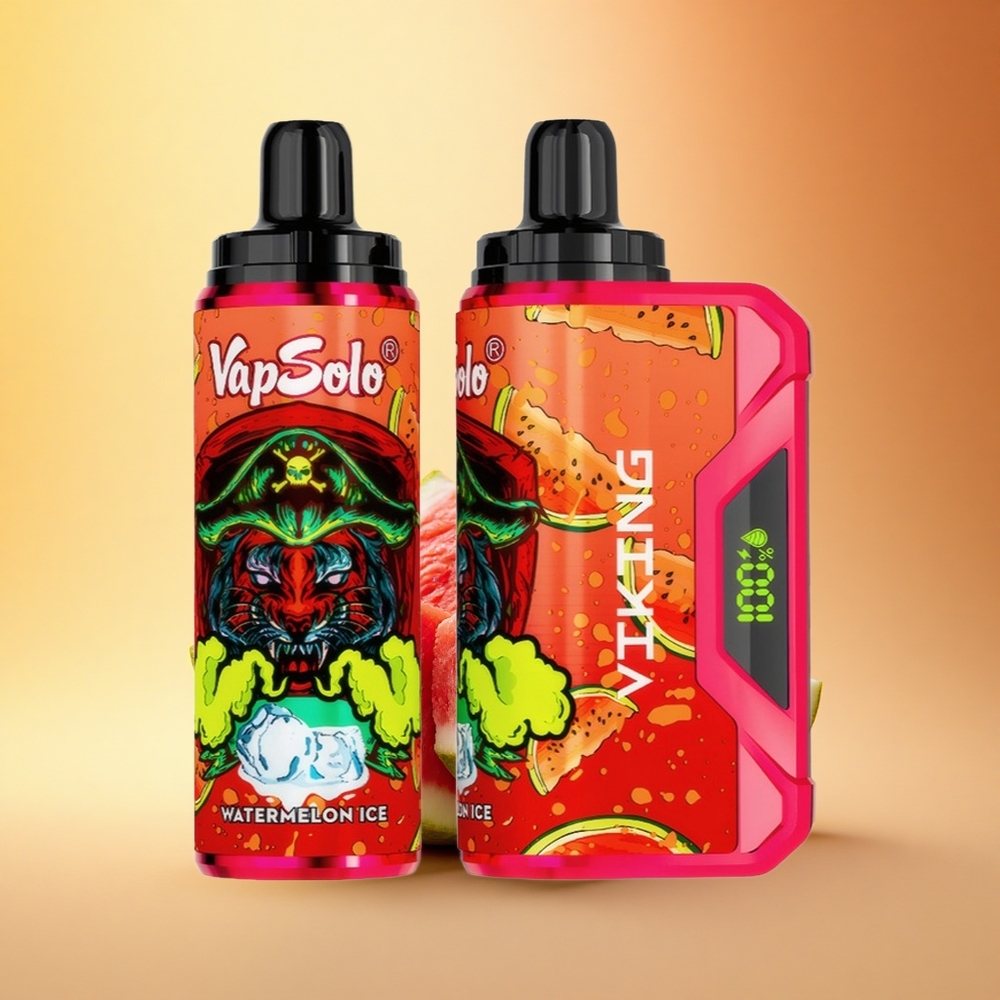 VapSolo VIKING 12000 Puffs Lubenica Ledeni Tip-C 22ml