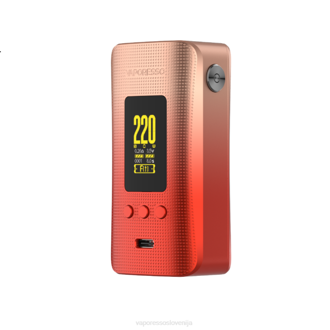 Vaporesso GEN 200 mod | Vaporesso Slovenija neon oranžna 0262241